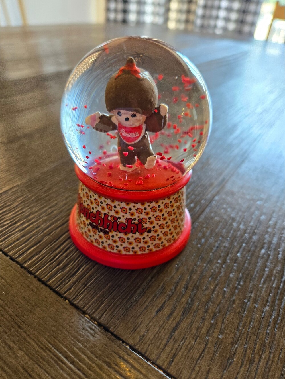 2025 Monchhichi Mini Snow Globe GIRL‼️ HTF
